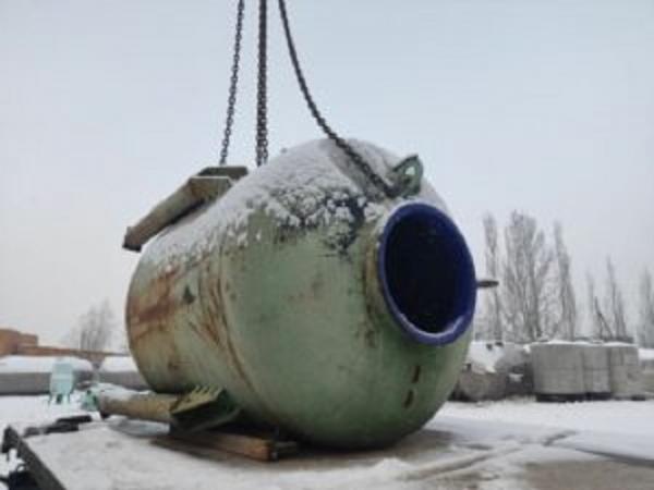 Сборники эмалированные СЭН 4.0.2.12-01, объем — 4 куб.м.